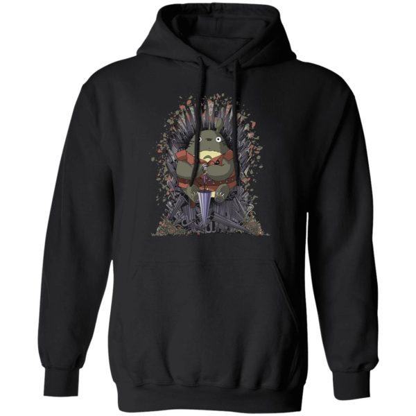 Totoro Concrete Facebook - Totoro Game of Thrones Hoodie-Apparel, Hoodie, My Neighbor Totoro, Totoro Concrete Facebook