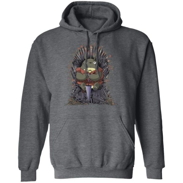 Totoro Concrete Facebook - Totoro Game of Thrones Hoodie-Apparel, Hoodie, My Neighbor Totoro, Totoro Concrete Facebook