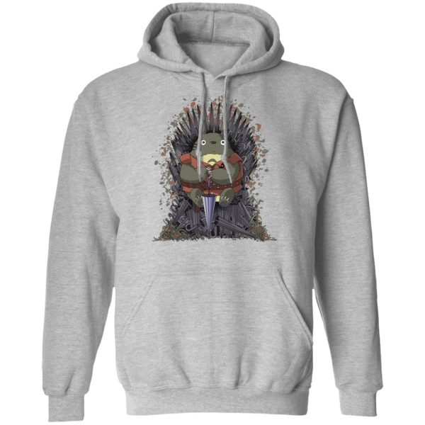 Totoro Concrete Facebook - Totoro Game of Thrones Hoodie-Apparel, Hoodie, My Neighbor Totoro, Totoro Concrete Facebook