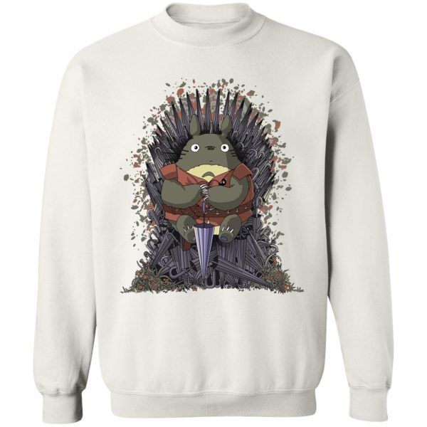 Totoro And Mei - Totoro Game of Thrones Sweatshirt-Apparel, My Neighbor Totoro, Sweatshirt, Totoro And Mei