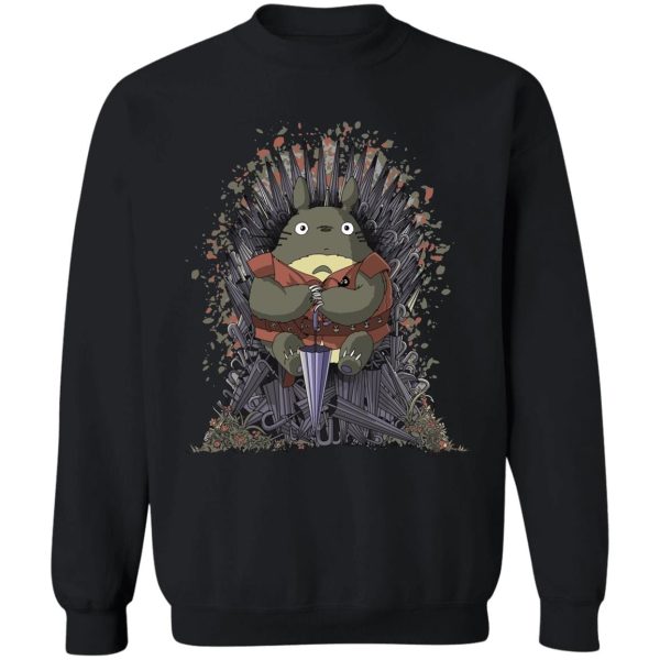 Totoro And Mei - Totoro Game of Thrones Sweatshirt-Apparel, My Neighbor Totoro, Sweatshirt, Totoro And Mei