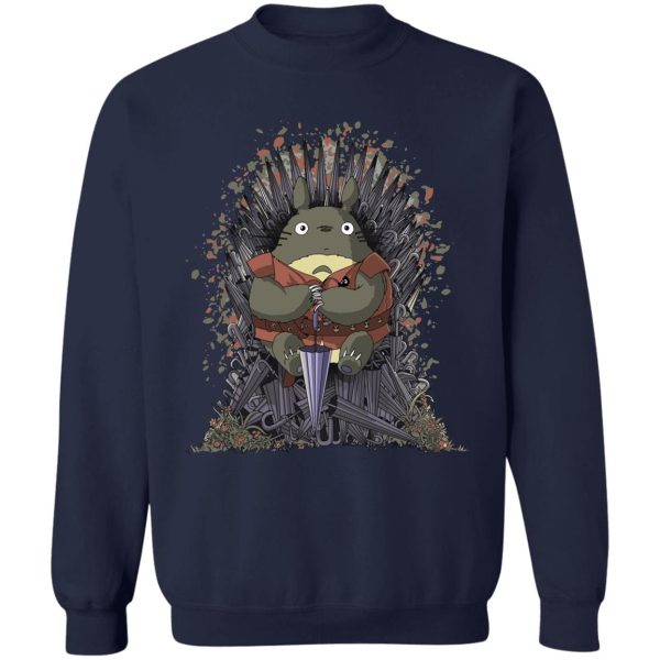 Totoro And Mei - Totoro Game of Thrones Sweatshirt-Apparel, My Neighbor Totoro, Sweatshirt, Totoro And Mei