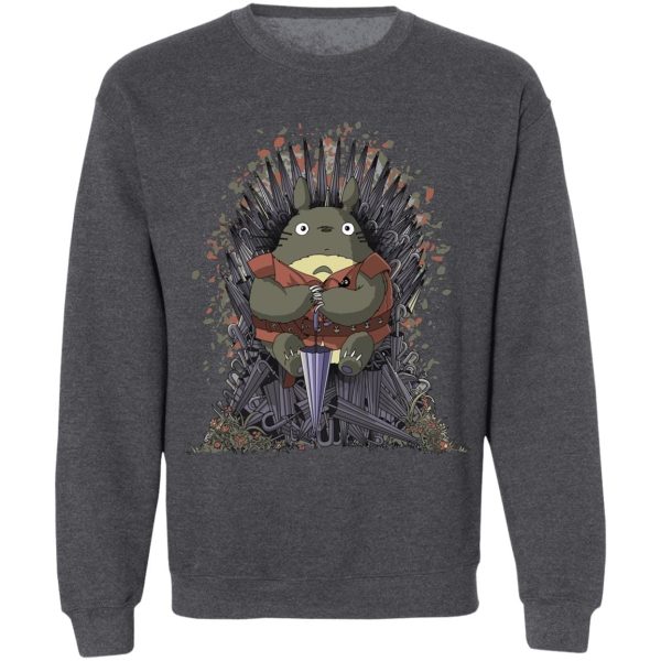 Totoro And Mei - Totoro Game of Thrones Sweatshirt-Apparel, My Neighbor Totoro, Sweatshirt, Totoro And Mei