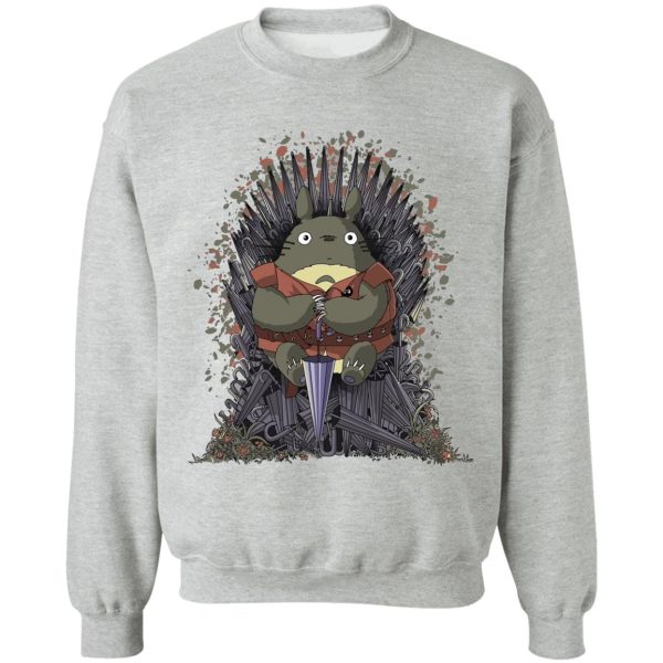 Totoro And Mei - Totoro Game of Thrones Sweatshirt-Apparel, My Neighbor Totoro, Sweatshirt, Totoro And Mei