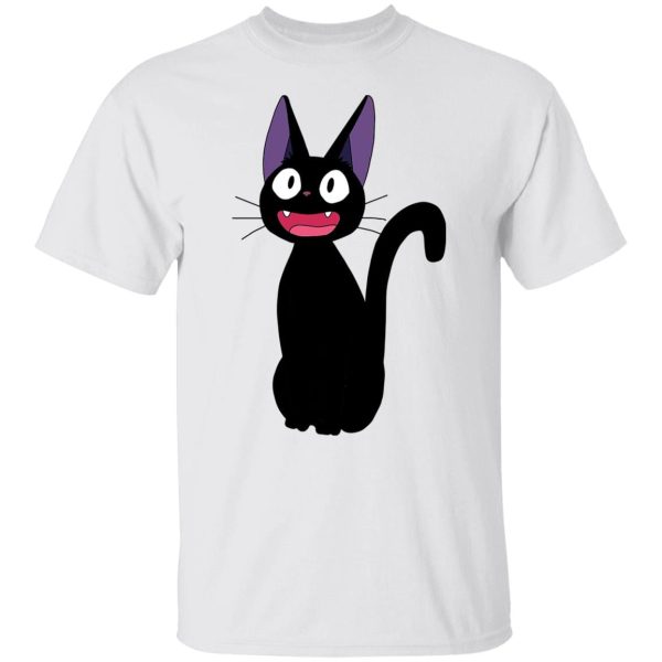 Cats Name In Kiki's Delivery Service - Kiki’s Delivery Service  – Jiji Style 2 T Shirt-Apparel, Cats Name In Kiki's Delivery Service, Kiki's Delivery Service, Tshirt