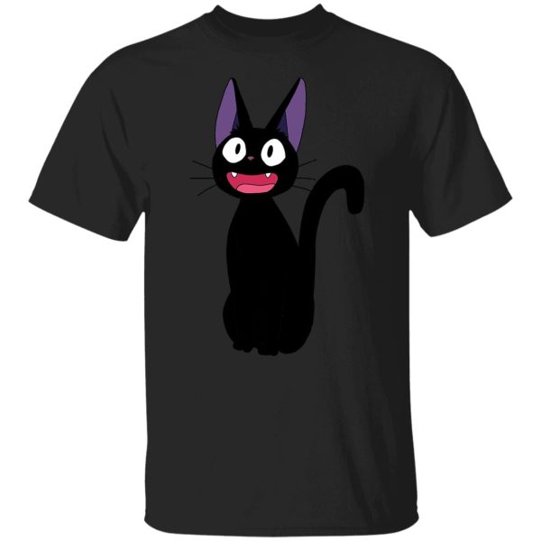 Cats Name In Kiki's Delivery Service - Kiki’s Delivery Service  – Jiji Style 2 T Shirt-Apparel, Cats Name In Kiki's Delivery Service, Kiki's Delivery Service, Tshirt