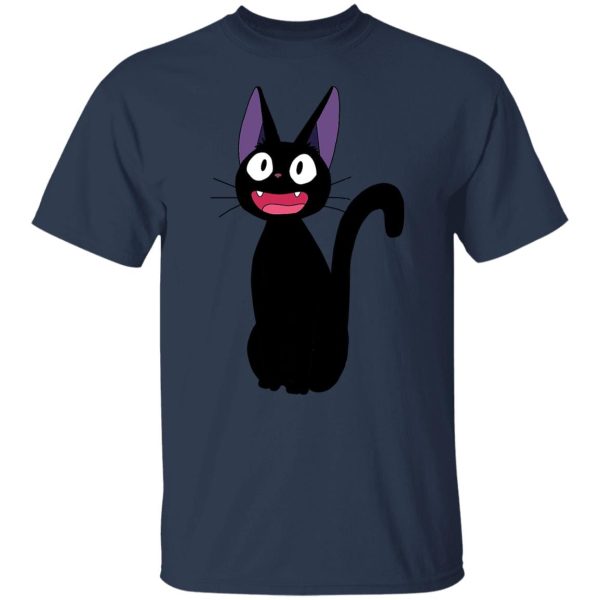 Cats Name In Kiki's Delivery Service - Kiki’s Delivery Service  – Jiji Style 2 T Shirt-Apparel, Cats Name In Kiki's Delivery Service, Kiki's Delivery Service, Tshirt