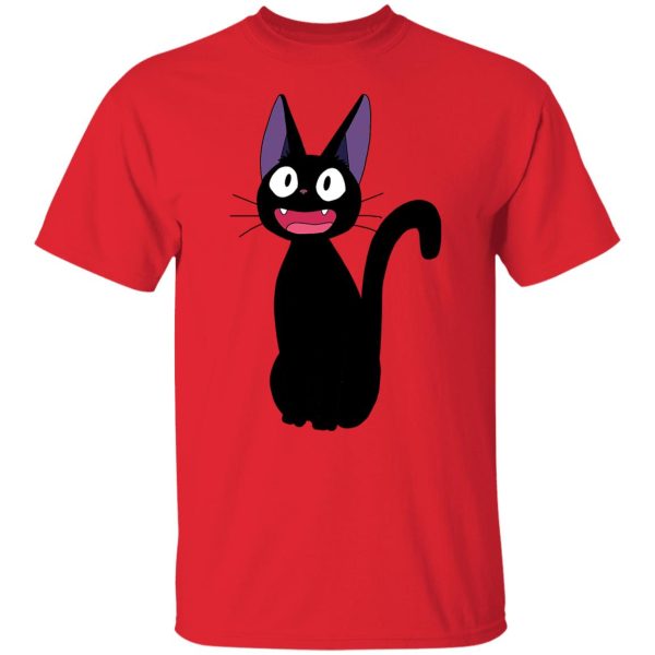 Cats Name In Kiki's Delivery Service - Kiki’s Delivery Service  – Jiji Style 2 T Shirt-Apparel, Cats Name In Kiki's Delivery Service, Kiki's Delivery Service, Tshirt