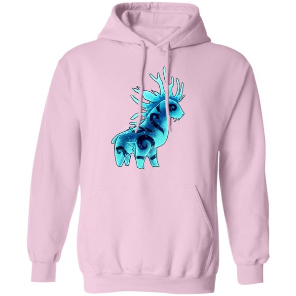 Characters In Princess Mononoke - Princess Mononoke Forest Spirit Shishigami Night Chibi Hoodie-Apparel, Characters In Princess Mononoke, Hoodie, princess mononoke