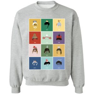 Kawagoe Totoro Forest - Ghibli Movie Collection Sweatshirt-Apparel, Howl's Moving Castle, Kawagoe Totoro Forest, Kiki's Delivery Service, My Neighbor Totoro, princess mononoke, Spirited Away, Sweatshirt