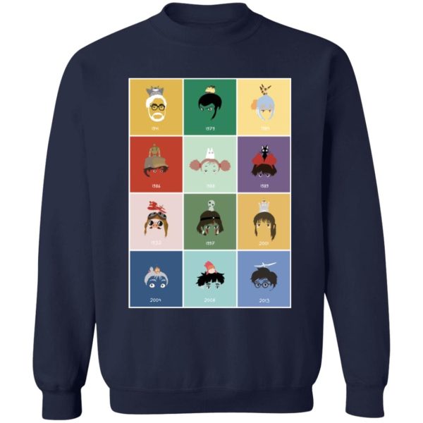 Kawagoe Totoro Forest - Ghibli Movie Collection Sweatshirt-Apparel, Howl's Moving Castle, Kawagoe Totoro Forest, Kiki's Delivery Service, My Neighbor Totoro, princess mononoke, Spirited Away, Sweatshirt