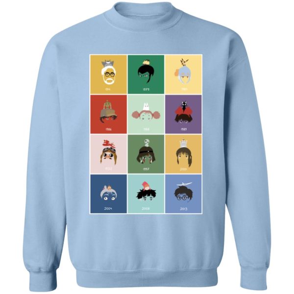 Kawagoe Totoro Forest - Ghibli Movie Collection Sweatshirt-Apparel, Howl's Moving Castle, Kawagoe Totoro Forest, Kiki's Delivery Service, My Neighbor Totoro, princess mononoke, Spirited Away, Sweatshirt