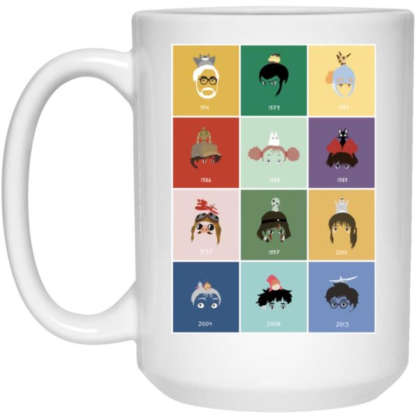 My Neighbor Totoro Japanese - Ghibli Movie Collection Mug-House Decor, Howl's Moving Castle, Kiki's Delivery Service, Mug, My Neighbor Totoro, My Neighbor Totoro Japanese, princess mononoke, Spirited Away