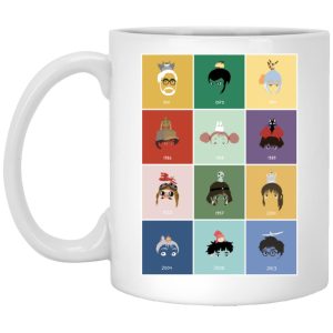 My Neighbor Totoro Japanese - Ghibli Movie Collection Mug-House Decor, Howl's Moving Castle, Kiki's Delivery Service, Mug, My Neighbor Totoro, My Neighbor Totoro Japanese, princess mononoke, Spirited Away