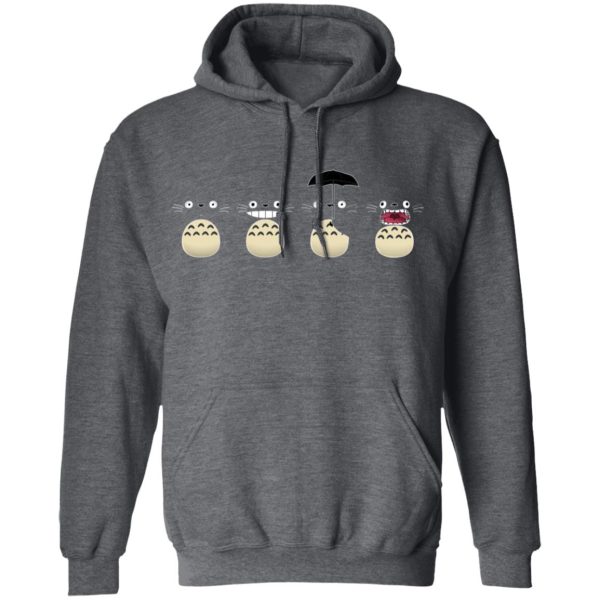 Is Totoro Forest Japan Safe - Totoro Faces Hoodie-Apparel, Hoodie, Is Totoro Forest Japan Safe, My Neighbor Totoro