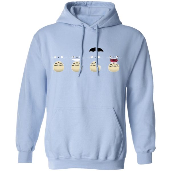 Is Totoro Forest Japan Safe - Totoro Faces Hoodie-Apparel, Hoodie, Is Totoro Forest Japan Safe, My Neighbor Totoro