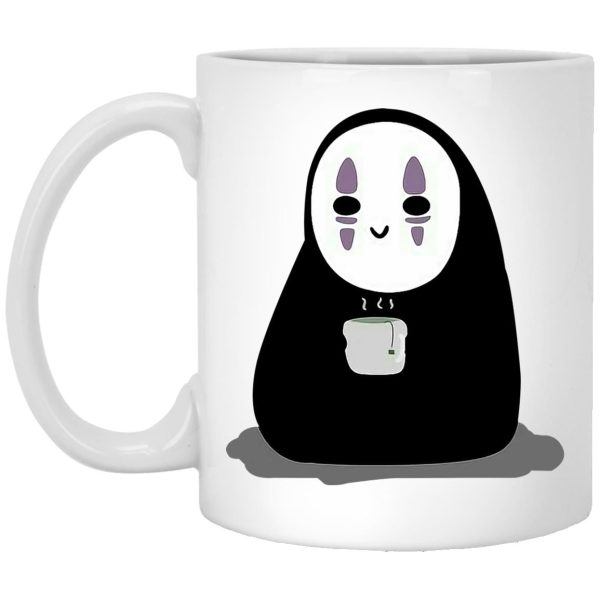 Sen Spirited Away - Cute No Face Kaonashi Drinking Hot Tea Mug-House Decor, kaonashi, Mug, no face, Sen Spirited Away, Spirited Away