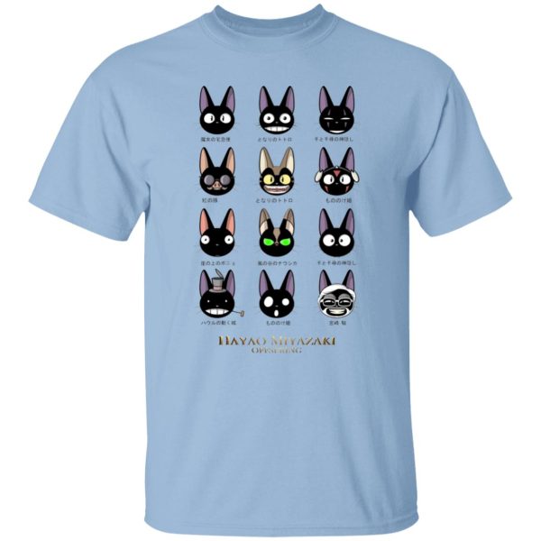 Kiki's Delivery Service Japanese - Jiji Hayao Miyazaki Off Spring T Shirt-Apparel, Kiki's Delivery Service, Kiki's Delivery Service Japanese, Tshirt