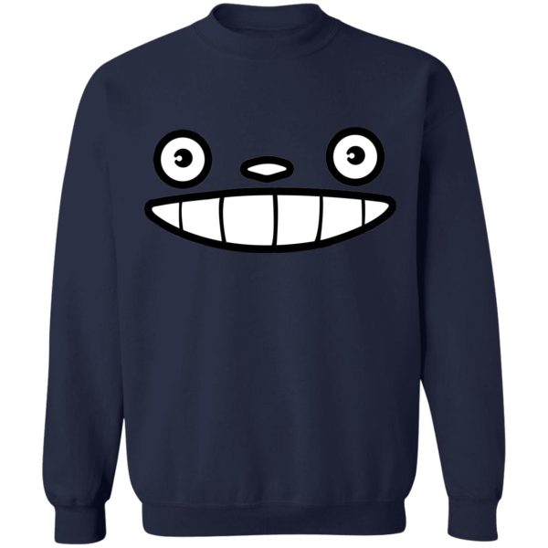 Totoro Hoodie - My Neighbor Totoro Face Sweatshirt-Apparel, My Neighbor Totoro, Sweatshirt, Totoro Hoodie