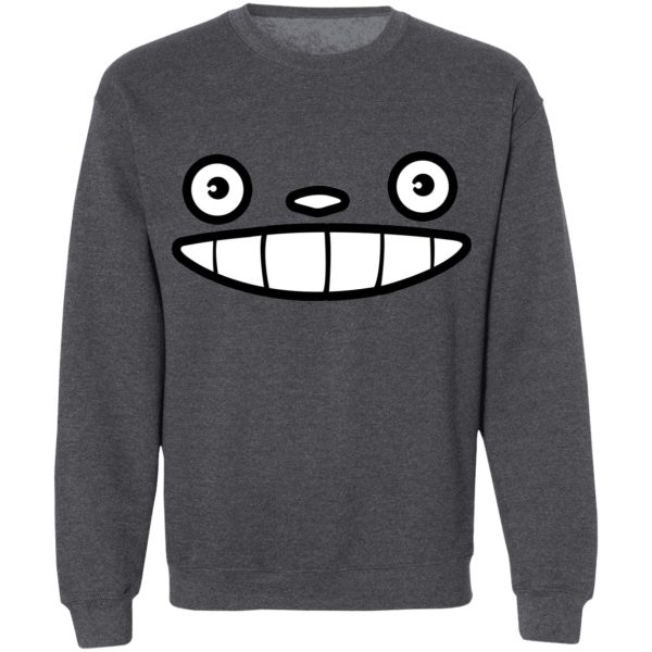 Totoro Hoodie - My Neighbor Totoro Face Sweatshirt-Apparel, My Neighbor Totoro, Sweatshirt, Totoro Hoodie