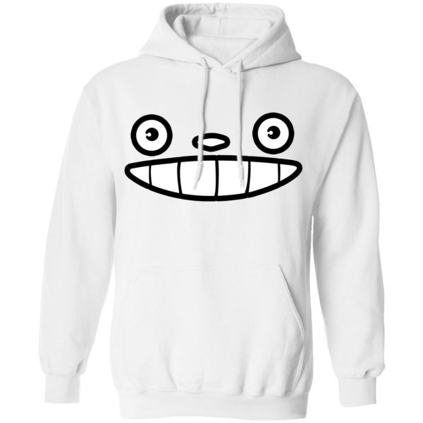 Totoro Onesie - My Neighbor Totoro Face Hoodie-Apparel, Hoodie, My Neighbor Totoro, Totoro Onesie