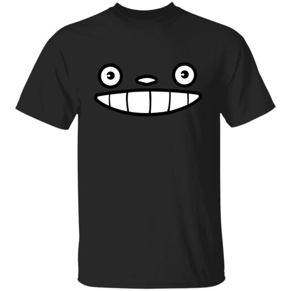 Totoro Dust Sprites - My Neighbor Totoro Face T Shirt-Apparel, My Neighbor Totoro, Totoro Dust Sprites, Tshirt