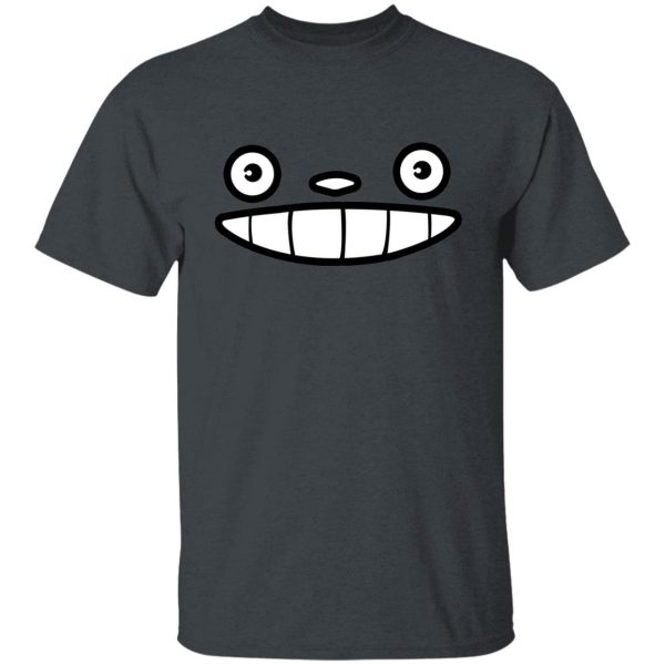 Totoro Dust Sprites - My Neighbor Totoro Face T Shirt-Apparel, My Neighbor Totoro, Totoro Dust Sprites, Tshirt