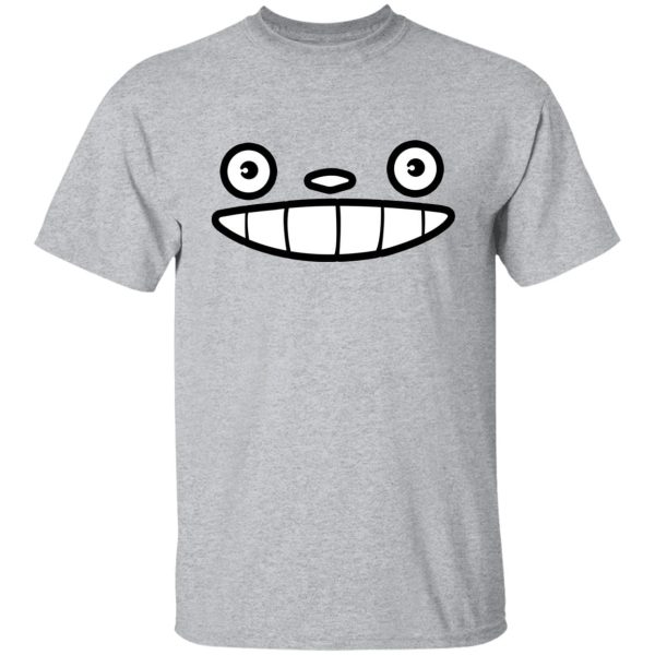 Totoro Dust Sprites - My Neighbor Totoro Face T Shirt-Apparel, My Neighbor Totoro, Totoro Dust Sprites, Tshirt