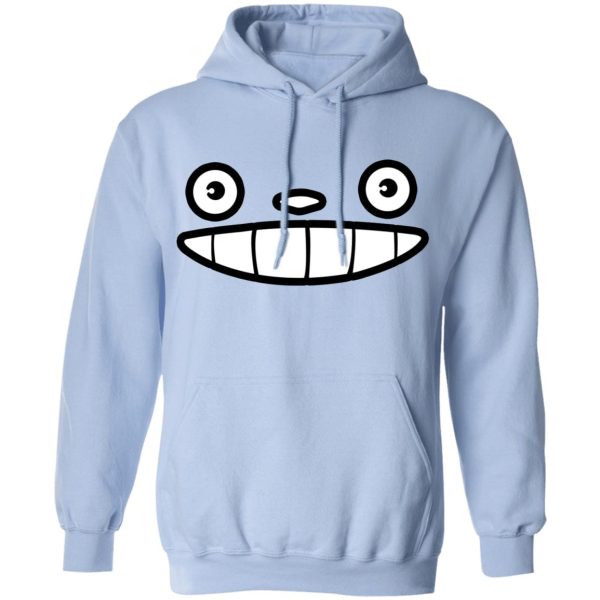 Totoro Onesie - My Neighbor Totoro Face Hoodie-Apparel, Hoodie, My Neighbor Totoro, Totoro Onesie