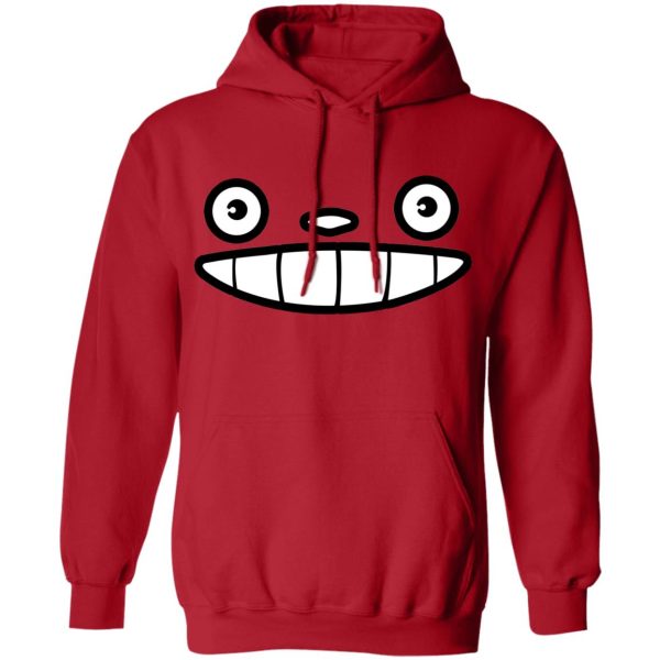 Totoro Onesie - My Neighbor Totoro Face Hoodie-Apparel, Hoodie, My Neighbor Totoro, Totoro Onesie