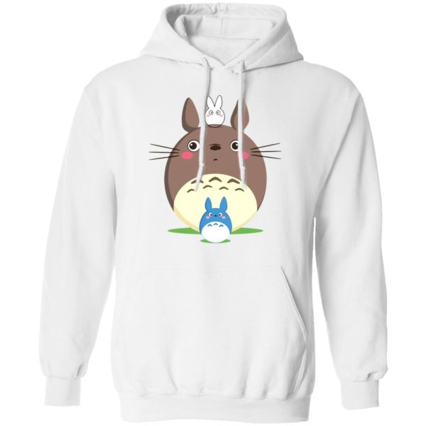 Totoro Plush Toy - Circle Totoro Hoodie-Apparel, Hoodie, My Neighbor Totoro, Totoro Plush Toy