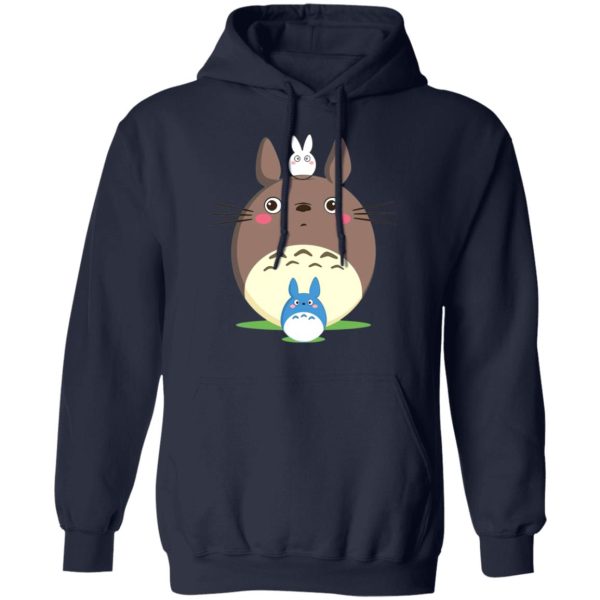 Totoro Plush Toy - Circle Totoro Hoodie-Apparel, Hoodie, My Neighbor Totoro, Totoro Plush Toy