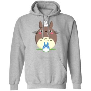 Totoro Plush Toy - Circle Totoro Hoodie-Apparel, Hoodie, My Neighbor Totoro, Totoro Plush Toy