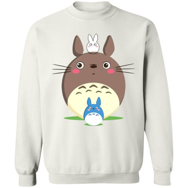 Totoro Anime - Circle Totoro Sweatshirt-Apparel, My Neighbor Totoro, Sweatshirt, Totoro Anime