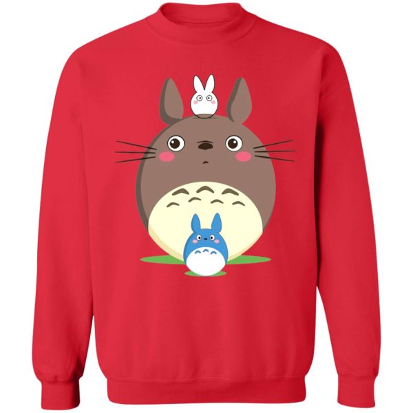 Totoro Anime - Circle Totoro Sweatshirt-Apparel, My Neighbor Totoro, Sweatshirt, Totoro Anime