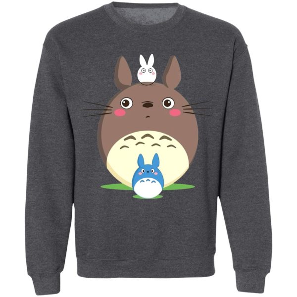 Totoro Anime - Circle Totoro Sweatshirt-Apparel, My Neighbor Totoro, Sweatshirt, Totoro Anime