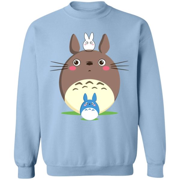 Totoro Anime - Circle Totoro Sweatshirt-Apparel, My Neighbor Totoro, Sweatshirt, Totoro Anime