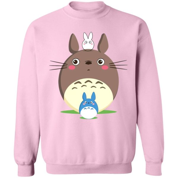 Totoro Anime - Circle Totoro Sweatshirt-Apparel, My Neighbor Totoro, Sweatshirt, Totoro Anime