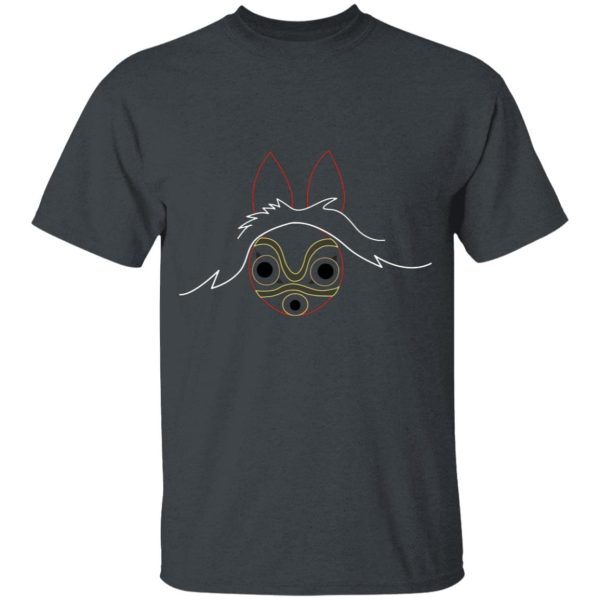 Princess Mononoke Princess - Princess Mononoke Minimalist T Shirt for Kid-Princess Mononoke Princess