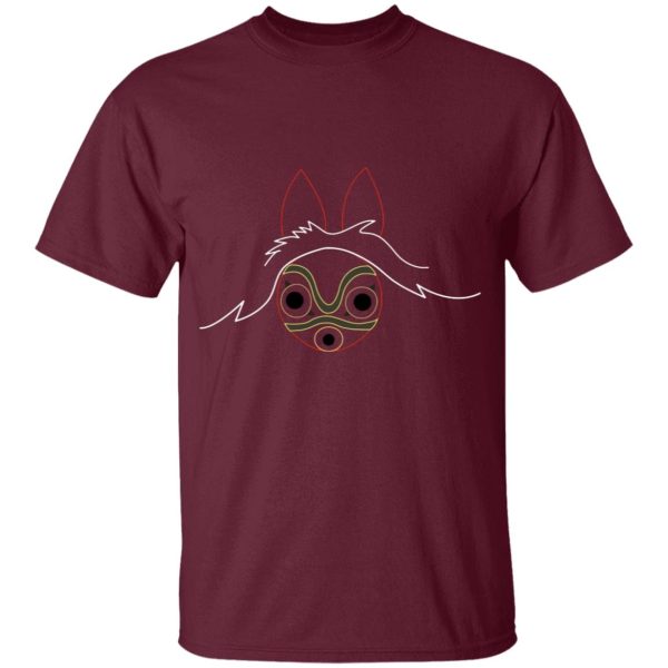 Princess Mononoke Princess - Princess Mononoke Minimalist T Shirt for Kid-Princess Mononoke Princess