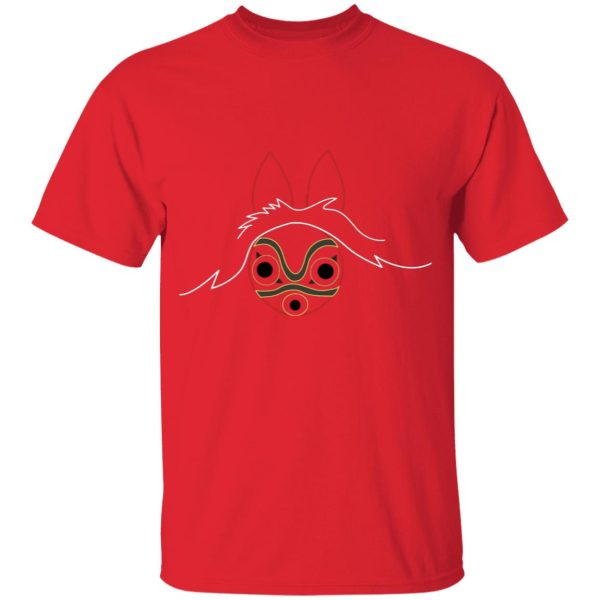 Princess Mononoke Princess - Princess Mononoke Minimalist T Shirt for Kid-Princess Mononoke Princess