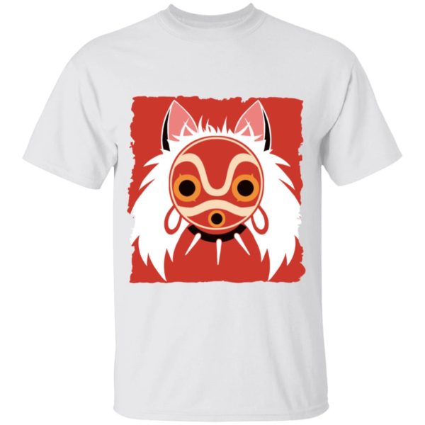 Princess Mononoke Cast - Princess Mononoke Mask Classic T Shirt for Kid-Princess Mononoke Cast