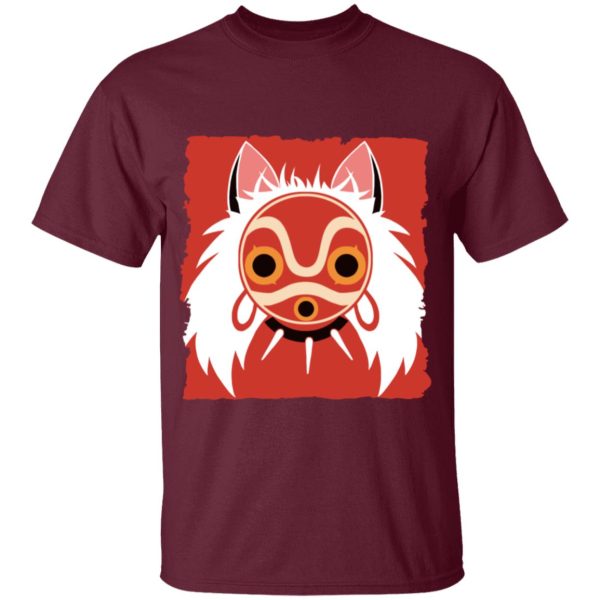 Princess Mononoke Cast - Princess Mononoke Mask Classic T Shirt for Kid-Princess Mononoke Cast