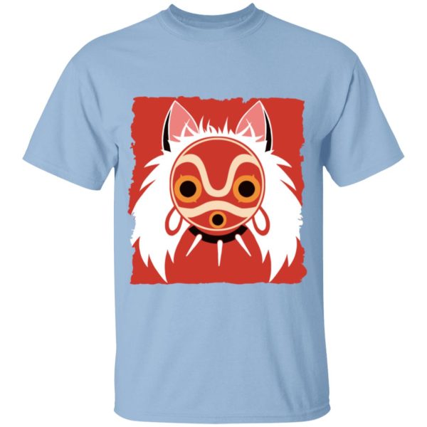 Princess Mononoke Cast - Princess Mononoke Mask Classic T Shirt for Kid-Princess Mononoke Cast