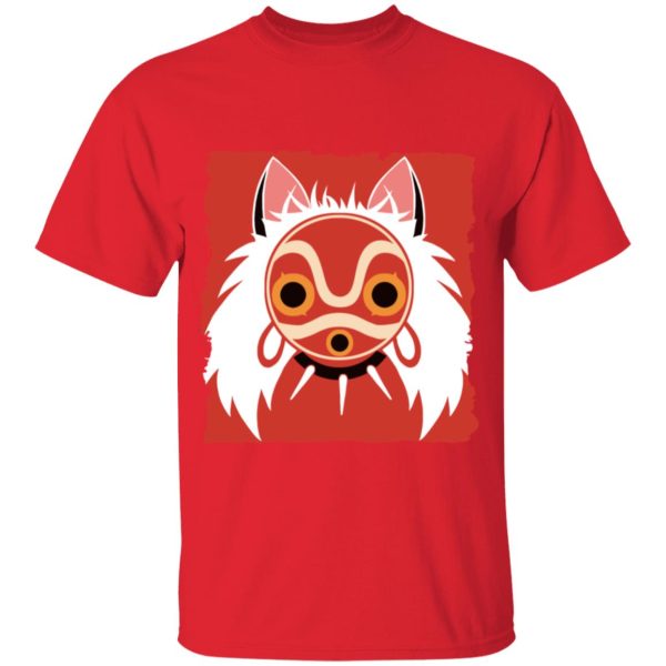 Princess Mononoke Cast - Princess Mononoke Mask Classic T Shirt for Kid-Princess Mononoke Cast