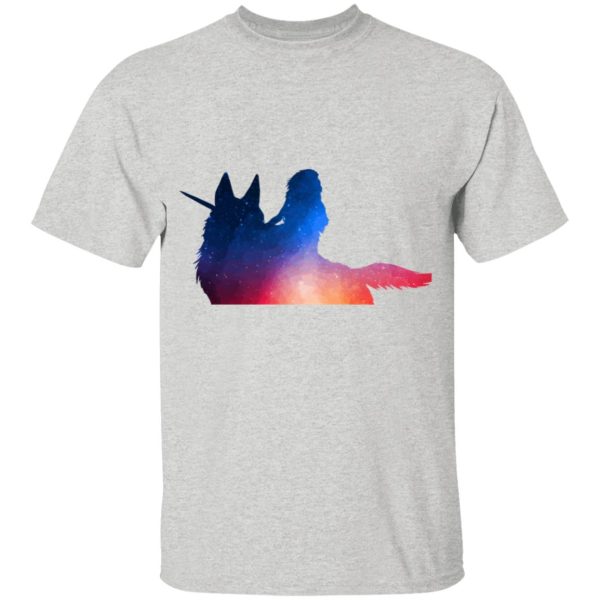 Princess Mononoke Forest Spirit - Princess Mononoke Rainbow Style T Shirt for Kid-Princess Mononoke Forest Spirit