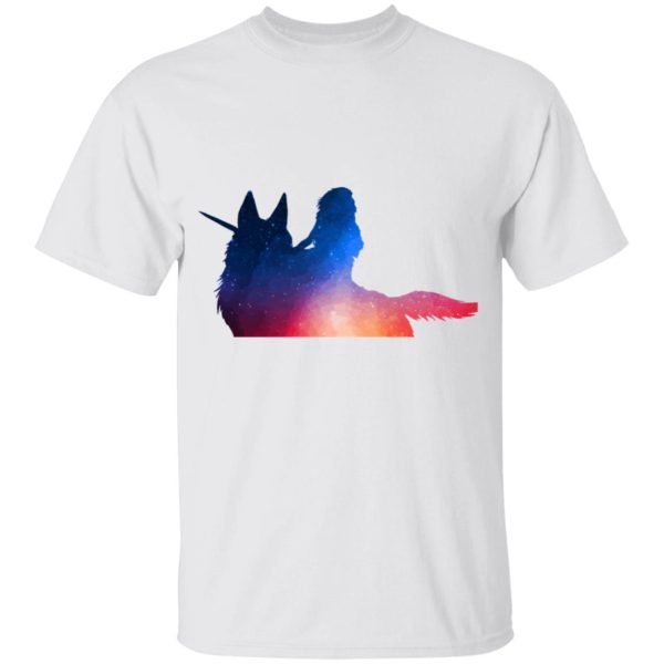 Princess Mononoke Forest Spirit - Princess Mononoke Rainbow Style T Shirt for Kid-Princess Mononoke Forest Spirit