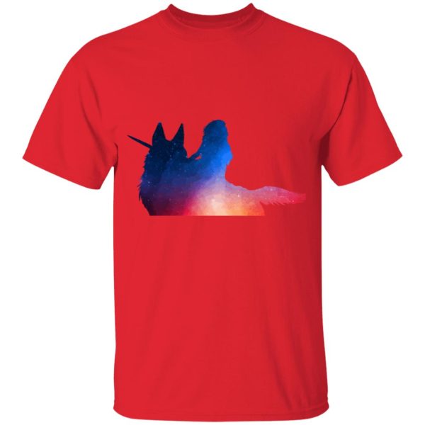 Princess Mononoke Forest Spirit - Princess Mononoke Rainbow Style T Shirt for Kid-Princess Mononoke Forest Spirit