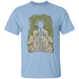 Studio Ghibli Princess Mononoke - Princess Mononoke – San and Ashitaka T Shirt for Kid-Studio Ghibli Princess Mononoke