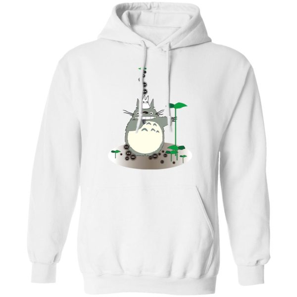 Soot Balls Totoro - Totoro and the Sootballs Hoodie-Apparel, Hoodie, My Neighbor Totoro, Soot Balls Totoro